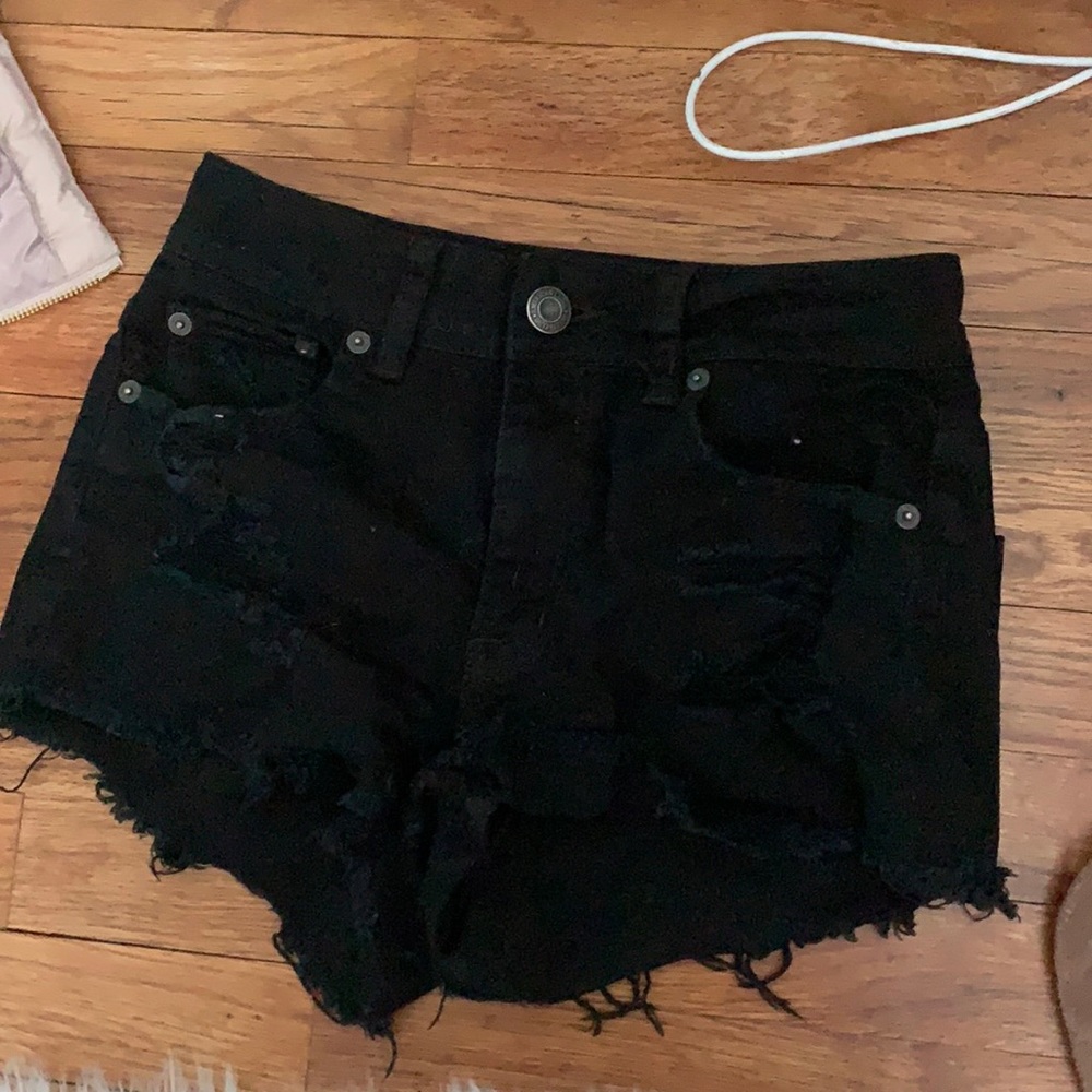Denim shorts!